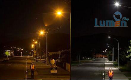 رفع آلودگی نوری با استفاده از لامپ led